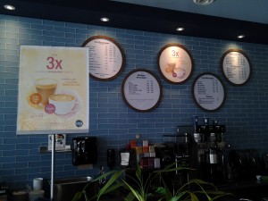 Waves Coffee, Sunridge: An elegant way to display your products and prices with our specially-designed menus