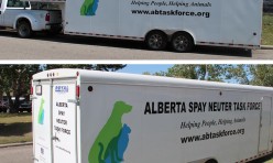 Vehicle Decal - Alberta Spay Neuter 