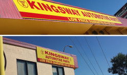 Store signs - Kingsway